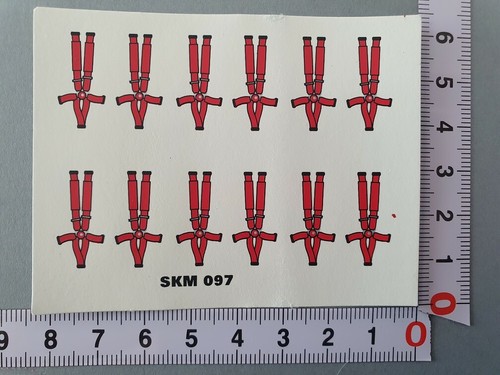 Anciens old decals - decals, 1/43