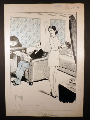 Giffey grand dessin original