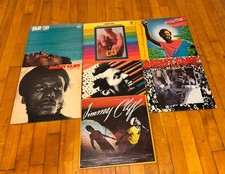 Jimmy Cliff Vinyl LP Lot (7