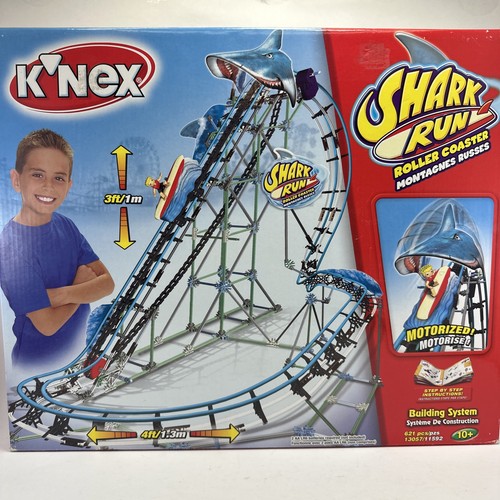 Nex motorized shark run - k'nex,