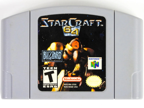 Starcraft nintendo 64 n64 - nintendo,