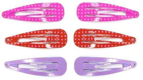 Barrettes cheveux clic clac - barrettes,