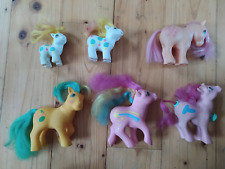 lot de 6 my little pony MLP G1