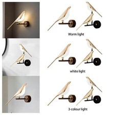 Applique murale oiseau, luminaires muraux LED décoration murale angle réglable