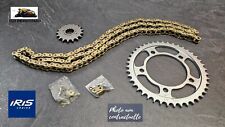 YAMAHA FZS 600 FAZER 1998/2003 KIT CHAINE COMPLET IRIS OR