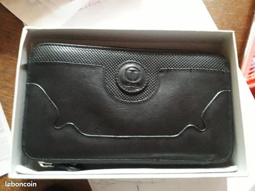Pochette texier cuir de - pochette, en