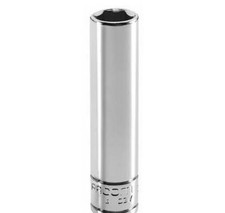 Douille 1/4'' 6 pans 10mm - longue marque Facom