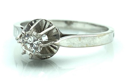 Magnifique bague solitaire - magnifique,