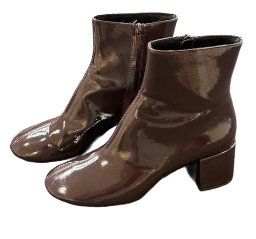 Zara women brown patent - zara, women's