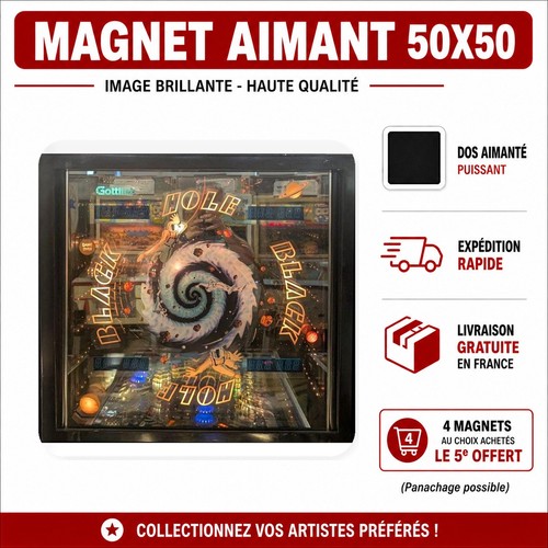 Magnet black hole gottlieb - magnet,