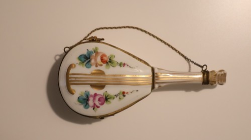Ancien pilulier porcelaine - ancien, en