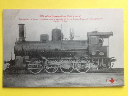 Cpa fleury locomotive asie - cpa,