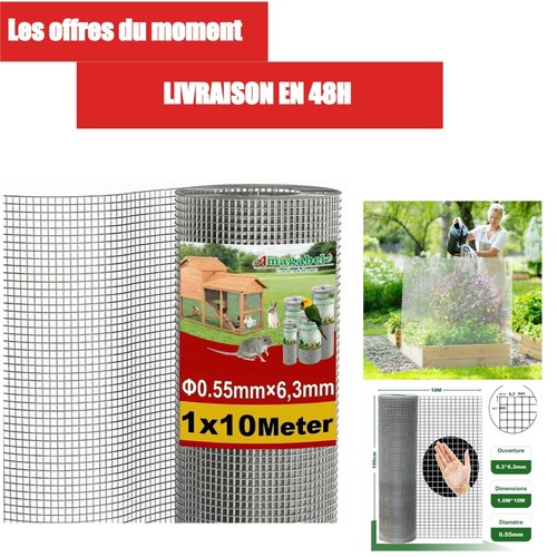 Amagabeli grillage galvanisé - amagabeli,