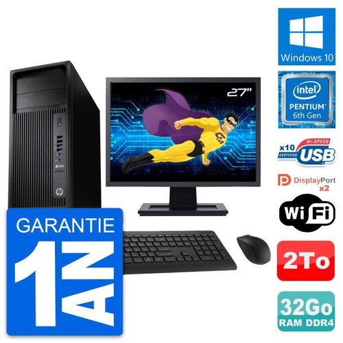 Tour z240 ecran 27 - tour, mt
