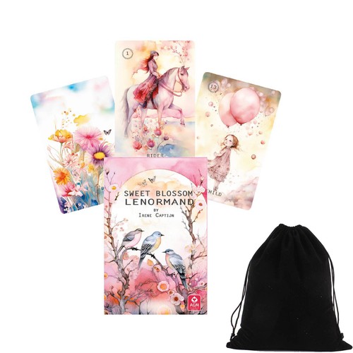 Cartes lenormand sweet blossom - lenormand,