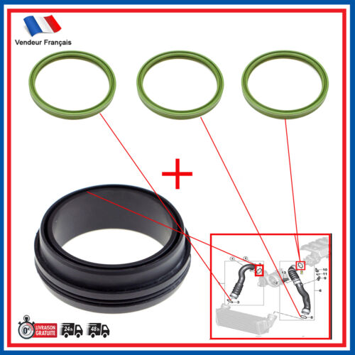 Joint durite turbo pour - de,