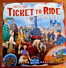 Les Aventuriers du Rail - Ticket to Ride - France - Extension - Alan R.Moon