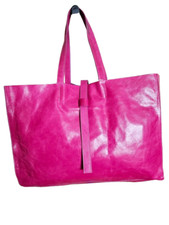 Sac à main cabas en cuir