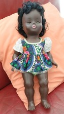 ancienne poupée Noire  42cms 