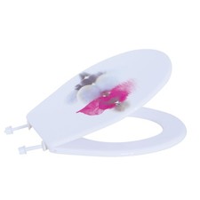 Abattant WC PP Borneo Blanc &