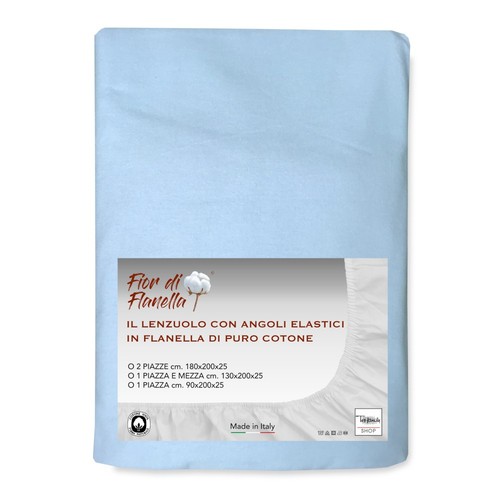 Feuille avec coins flanelle - avec, en