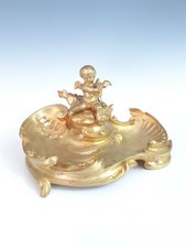 ENCRIER BRONZE LOUIS XV