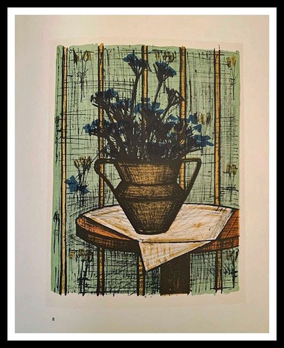Bernard buffet vase de - bernard,