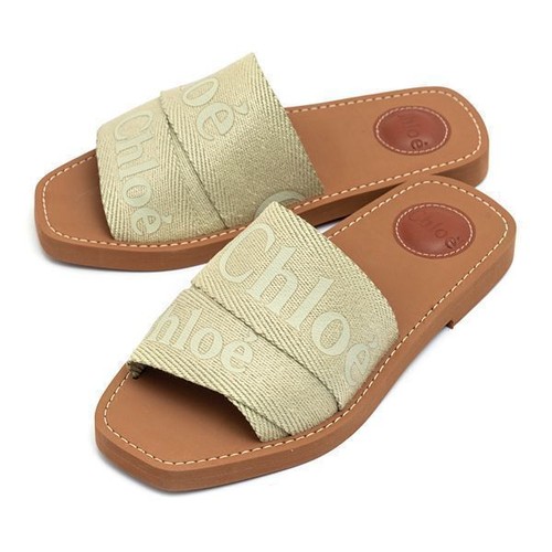 Chloe mules plates bois - mules,