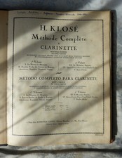#Livre# Méthode Complète de Clarinette - 1er Volume / H. Klosé