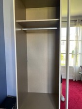 Armoire penderie deux portes - armoire,