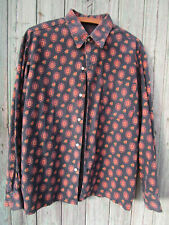 Chemise homme Provençale vintage MISTRAL Fabriqué en Provence coton taille 4 