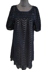 Superbe Robe Coton Marine Marc