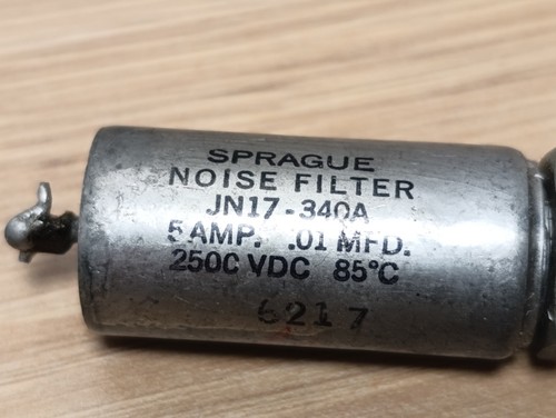 Sprague noise filter - sprague, #