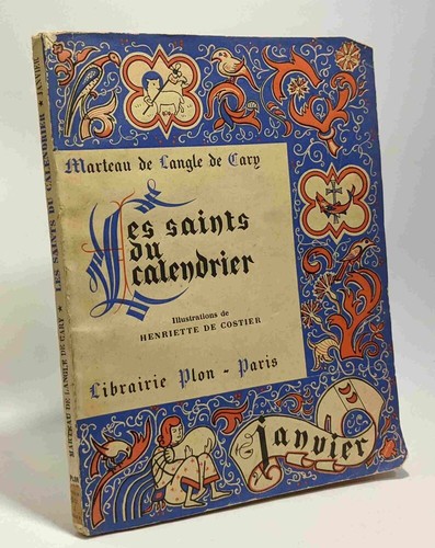 Les saints calendrier - les,