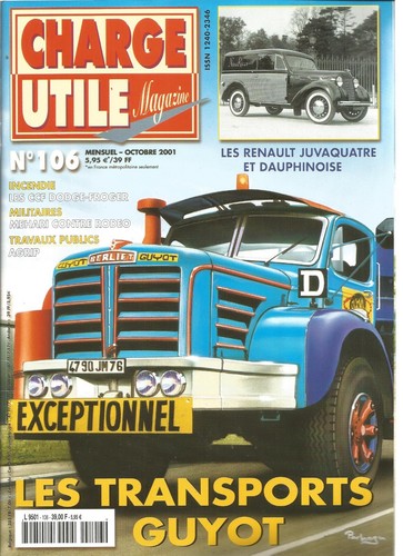 Charge utile 106 juvaquatre - charge,