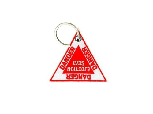 Porte cle cles clef - , brode