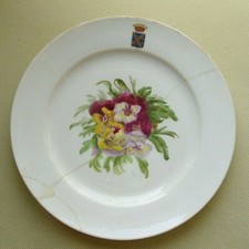 Assiette porcelaine de Sèvres