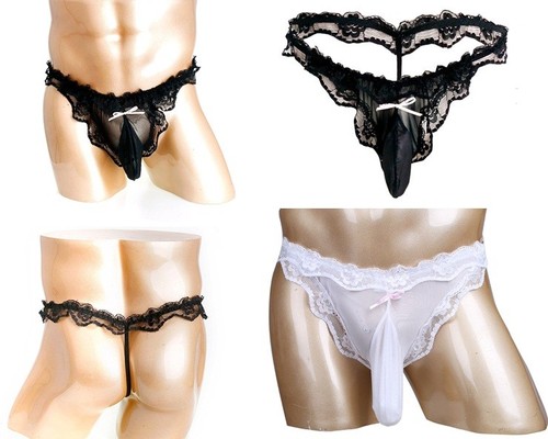 Panty slip transparent xl - panty,