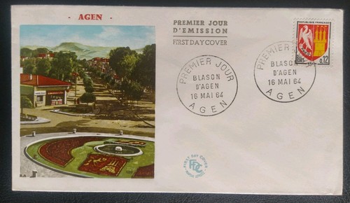 Enveloppe premier jour timbre - premier,