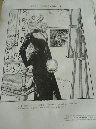 Trop ressemblant peintre et - trop,