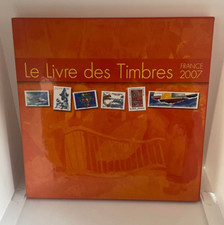 COLLECTION PHILATELIE LA POSTE LIVRE DES TIMBRES ANNÉE 2007 VIDE