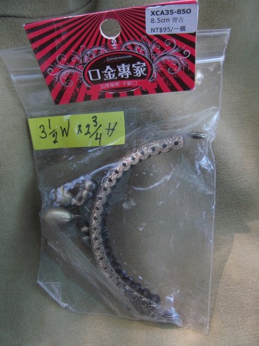 Clasp handle for evening bag - handle,