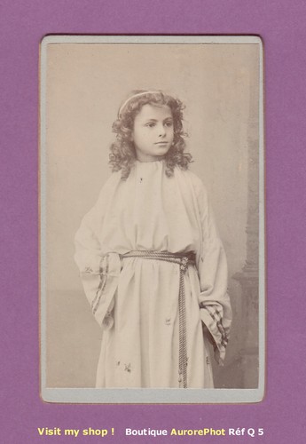 Cdv jeune enfant costumé - cdv,