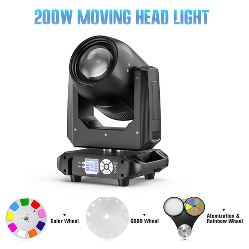 Uking 200w beam moving - moving, head