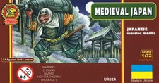 Ultima Ratio UR7224 - 1/72 Moines Guerriers Japonais. Japon Médiéval - Neuf
