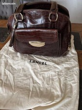 EXCEPTIONNEL SAC VINTAGE DE COLLECTION LANCEL ISABELLE ADJANI TRES BON ETAT