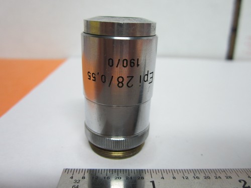 Objectif microscope - objectif, de