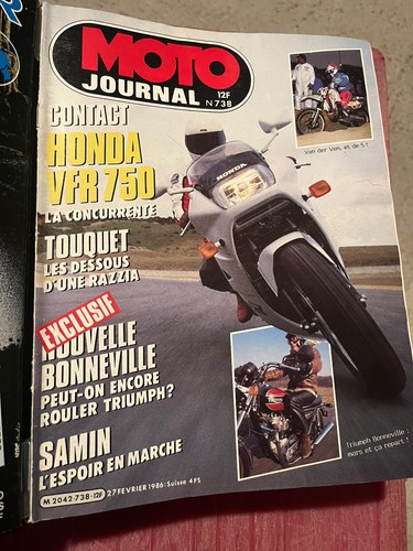 Moto journal 738 revue - n°738,