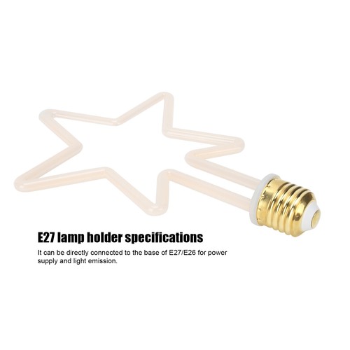 Led decorative bulb e27 2700k - led, e27/2700k