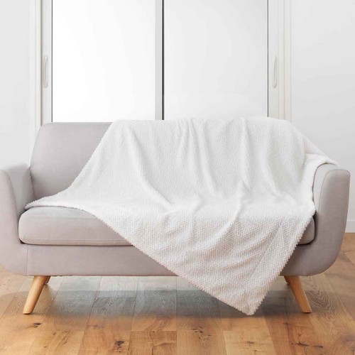 Plaid imitation fourrure - imitation,